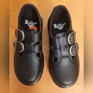 NWOT Girls Dr. Martens Black Leather Mary Jane’s - Size 11